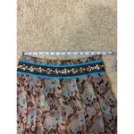 Free People *Vintage* silk floral boho miniskirt size 0 BIN P Photo 7