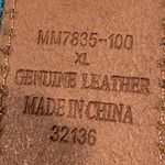 Miss Me  leather embellished belt XL Photo 2