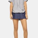 BCBGeneration Striped Button-Front Faux Wrap Top NWT XS Photo 3