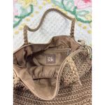 The Sak The‎  Crochet Tote Bag Brown Hobo Shoulder Bag Photo 6