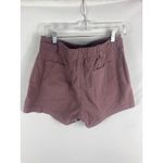 Old Navy  High Rise OG Chino Shorts Size Medium - Purple Photo 5