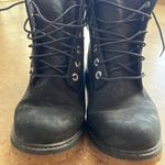 Timberland Black  Lace-Up Boots with Fur Lining women’s size 8.5 Photo 7