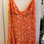 PacSun L.A. Hearts Orange Floral Mini Dress Photo 0