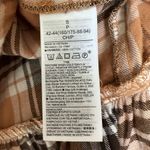 Gap Women's Soft Cotton Brown Plaid Tiered‎ Mini Dress Small Photo 9