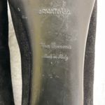 Aquatalia  By Marvin K Suede Studded Bootie Heels Size 6.5 Photo 8