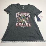 Fanatics Atlanta Braves  2021 World Series Champions Womens Size Medium Shirt NEW Photo 7
