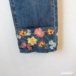 Driftwood  Colette Embroidered Cuff Jeans Sz 27 Photo 4