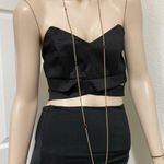 Ruby Vintage Garnet/ Bezel Chain 27.5” Long Necklace Photo 7