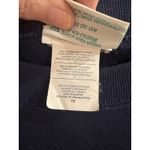 Vintage America Pullover Sweatshirt Womens 1X Long Sleeve MC Sportswear Grandma Blue Photo 3