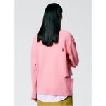Tibi  Cutout Lambswool Sweater Size XS Color Pink Photo 1