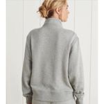 Jenni Kayne  Gray Pullovers Half Zip Sweatshirt Size Medium Photo 3