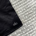 Alo Yoga 7" Black High Rise Biker Shorts S Photo 3