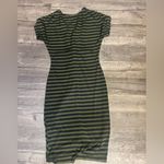 Haute Monde Olive and Black Midi Dress Photo 3