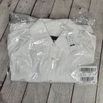 J.Crew ‎ Ruffle-hem shirt-dress in cotton poplin White XXS BR461 Photo 9