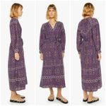 💕XIRENA💕 Isobel Dress ~ Royal Blue Woodblock Medallion Print Medium M NWT Photo 6