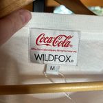 Wildfox NWT  Coke Stellar White Graphic Tee Size Medium Photo 6