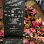 VERO MODA NWT Elly floral long sleeve mini dress size small Photo 3