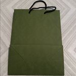 Gucci Olive Green Tote with Black Rope Handles Photo 1