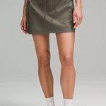 Lululemon NWT Cargo High-Rise Hiking Skirt / Army Green Photo 0