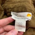 C&C California Linen Lyocell Utility Jacket Women's M Brown Button Down Crop Photo 4
