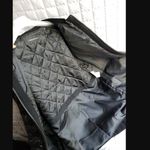 Catherine Malandrino Long Puffer Coat US S 55 KR Goose Down Padding Knit Black Photo 5