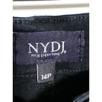 NYDJ Black Chino Khaki Shorts Women 14P Lift Tuck Stretch Classic Casual Summer Photo 3