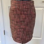 The Limited Pink Tweed Pencil Skirt Photo 0
