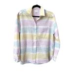 Saylor  Rosalia Textured Button Down‎ Sz L NWOT Photo 1
