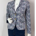 J.Crew Liberty Of London Floral Fabric Schoolboy Blazer Jacket Size 0 Photo 1