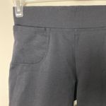 #131 AMERICAN GIANT black cropped heavy leggings Black Size 2 Photo 9