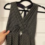 Free People  grey gold metallic cut out dress Photo 1