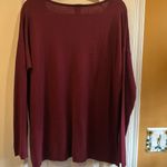 Faded Glory  LIGHT WEIGHT SWEATER BORDEAUX COLOR LONG SLEEVE
SIZE LARGE (12/14) Photo 5