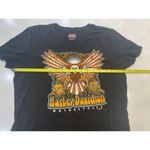 Harley Davidson  2010 Motor City Farmington Hills Eagle Graphic T-Shirt Size L Photo 3