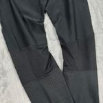 Nike Dri-Fit Women Running Tights Leggings Black Ankle Zippers Logo Size S Photo 4