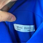 Mac Duggal ‎ 49454 Bow Shoulder Gown Royal Blue 10 Photo 4