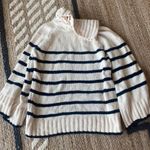 Vestique Striped Bell Sleeve Sweater Photo 0