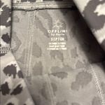 Aerie Offline by  Leopard Print Warmup Drawcord Leggings Size Small Photo 2
