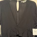 O'Neill O’Neill- NWT “Bryan” Black Sheer Wide Leg Bell Sleeves Jumpsuit Coverup- Size S Photo 6