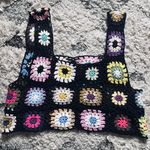 Crochet cropped tank Multiple Photo 0