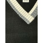 Urban Outfitters  BDG Ronnie Cropped Black Knit Vest Medium Photo 4