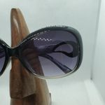 Chico's  Black & Gray Sunglasses & Dust Bag Photo 3