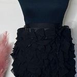 Haute Hippie  • silk ruffle mini strapless dress Photo 2