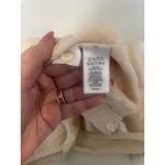 C&C California Linen Pants Medium Tan Wide Leg Lightweight Side Slit Beach Loung Photo 10