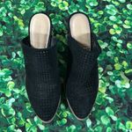 Marc Fisher Mule Ripley Suede Black Tan size 6 1/2M Photo 6