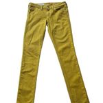 Pilcro and the Letterpress Anthropologie Mustard Stet Skinny Jeans, Sz 27 Photo 0