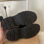 Free People Delaney Fisherman Platform Sandals Black Leather Size 39.5 (US 9.5) Photo 5