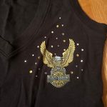 Harley Davidson Harley-Davidson Bedazzled tank top Photo 1