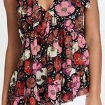 Cinq à Sept Cinq A Sept Tops NWOT Cinq A Sept Naomi Ruffle Asymmetric Silk small (b43) Photo 0