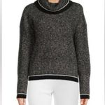 Karl Lagerfeld  Charcoal Cowl Neck Sweater Photo 0