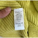 Loft New  Lemongrass Tie V-Back Sweater Small Women’s Yellow / Green Reversible Photo 9